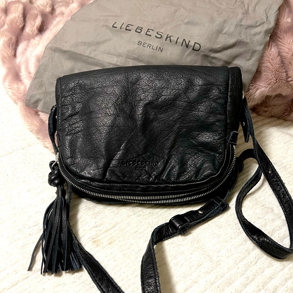 Liebskind crossbody bag, adjustable strap.